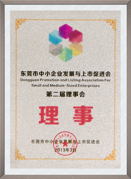 东莞中小企业发展协会理事